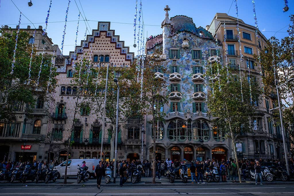 Casa Batiljo čuvena zgrada u Barseloni koju je projektovao Gaudi