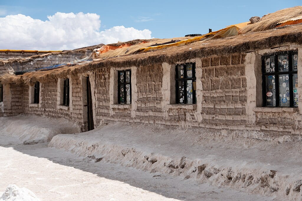 Hotel od soli u Salar de Uyuni