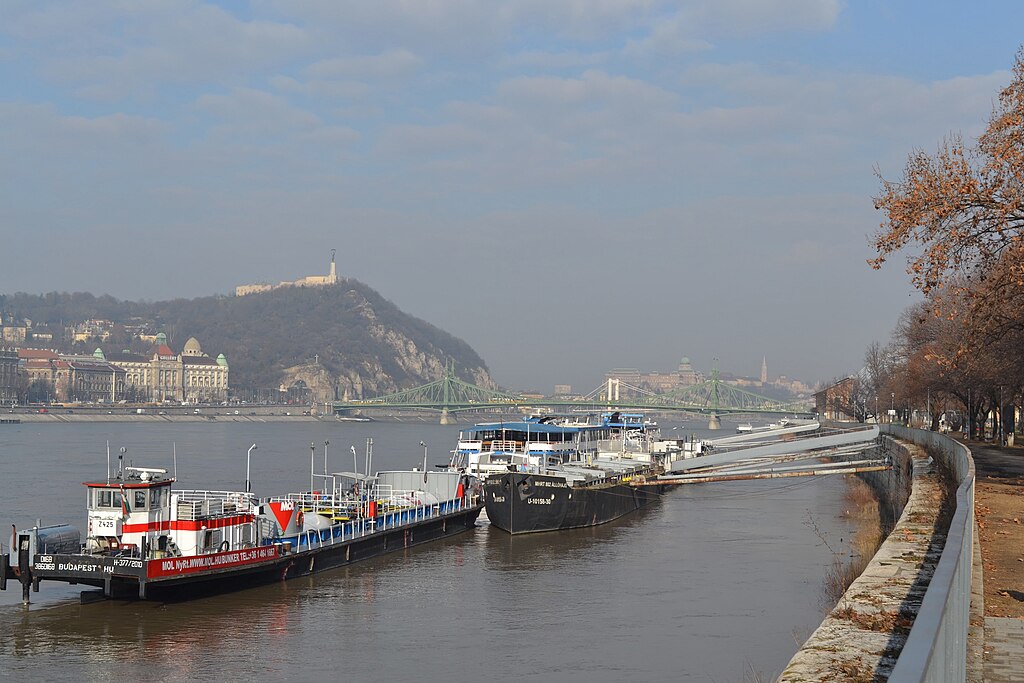 Brodovi na rijecnom koridoru RAjna-Dunav