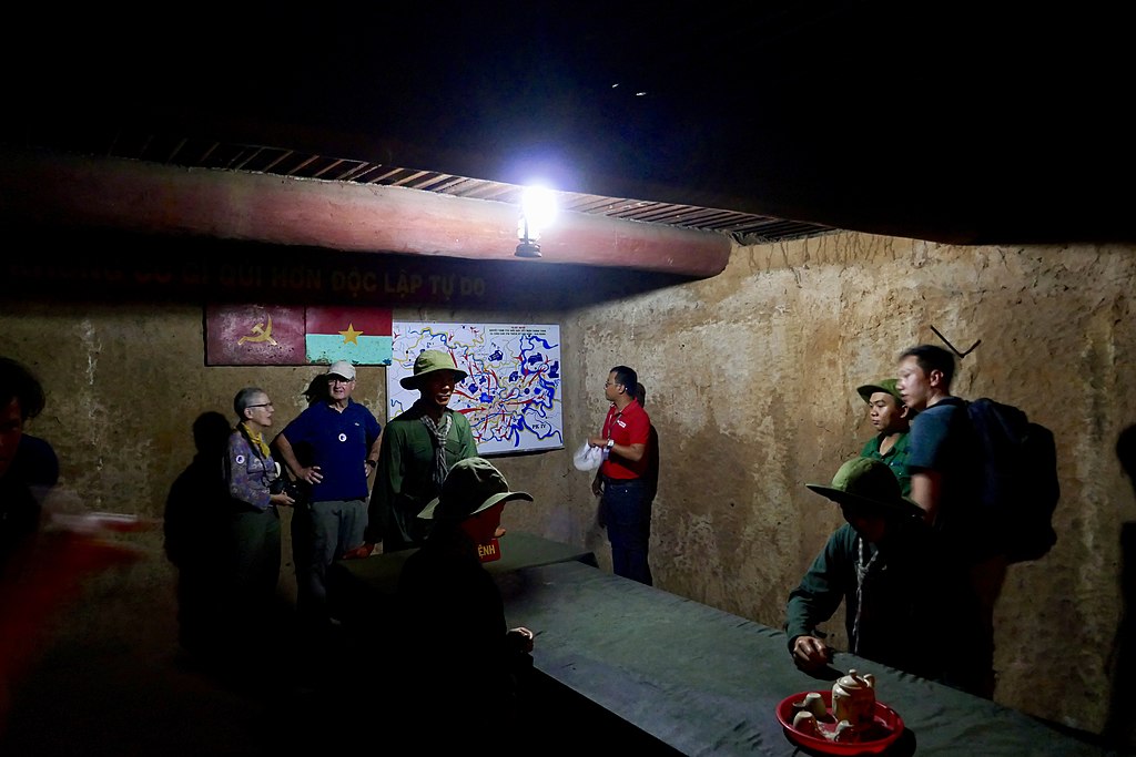 Pogled na memorijalni kompleks Cu Chi tunela u Vijetnamu