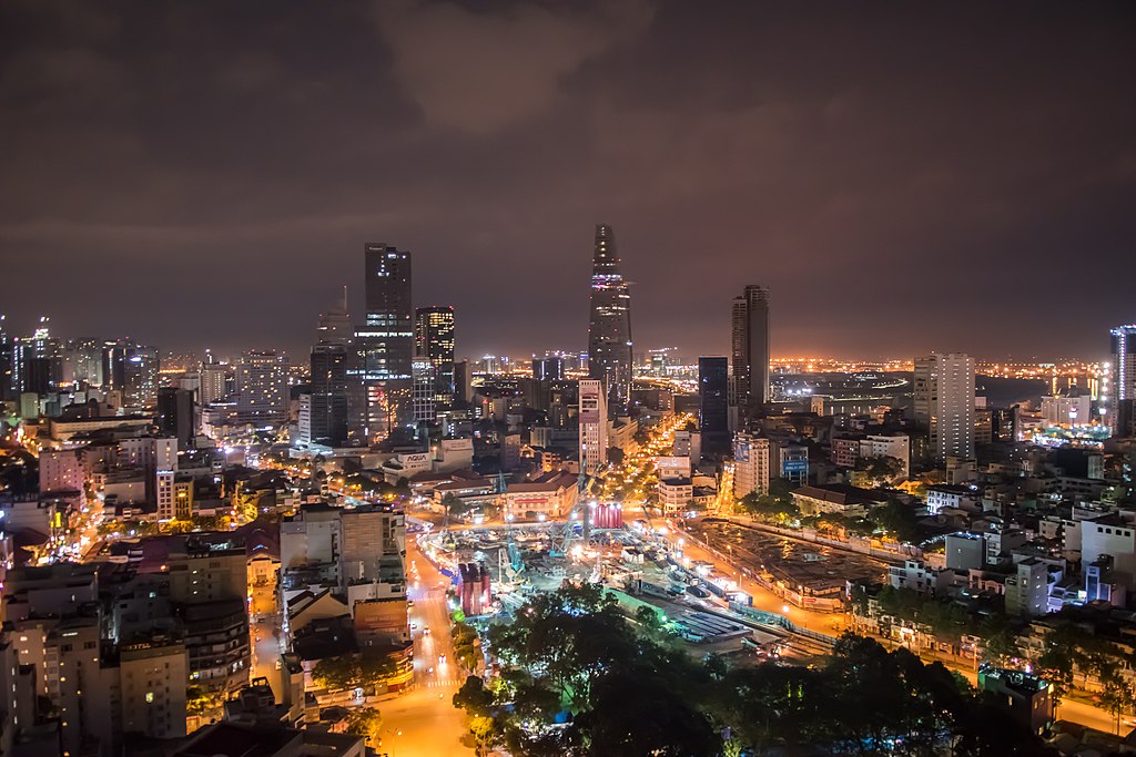 Sajgon (ho si min) u kasnim večernjim satima